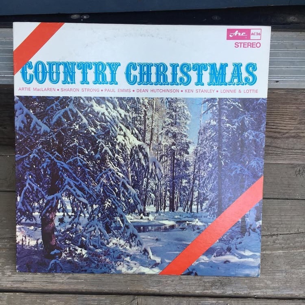 Country Christmas vinyl record
